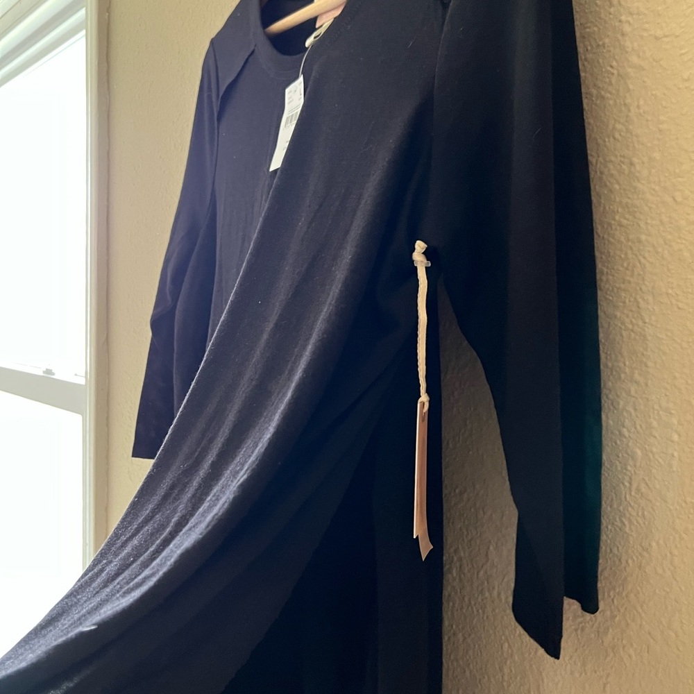 NWT, Jessica Simpson, Side Access Nursing Top, Size L, Black, never worn